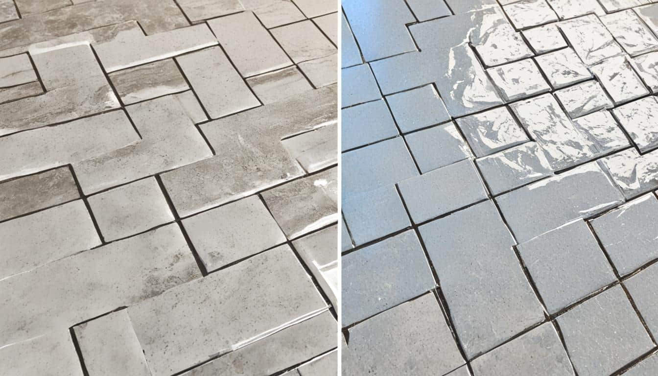 Tile repair comparison between DIY and professionals